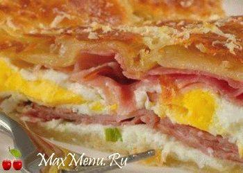 recept-piroga-iz-vkusnogo-sloenogo-testa-s-vetchinoj