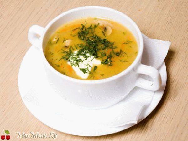 Венгерские рецепты: грибной суп