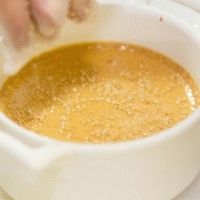 Десерт "Крем-брюле" из топленого молока