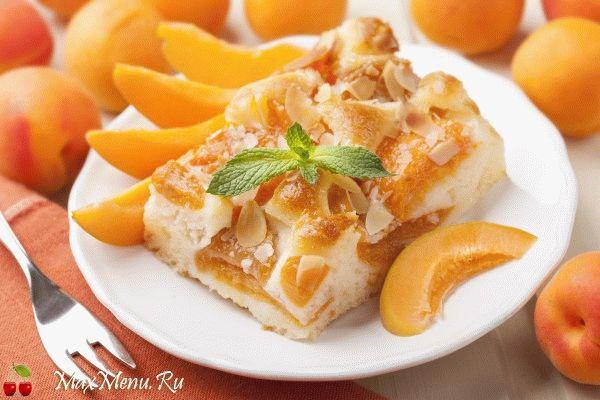 Летний пирог с абрикосами
