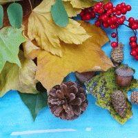 Декор стола осенними листьями: 10 интересных идей