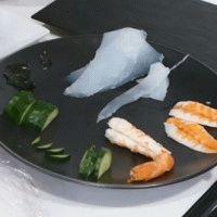 Японские суши в виде рыбы