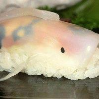 Японские суши в виде рыбы